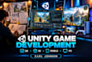 do professional unity environment, unity vfx game development