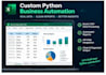 automate excel CSV and repetitive tasks using python