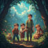 children book cover and children book illustrations
