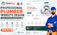 build a lead focused wordpress website for plumbers