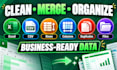 do excel data cleaning and CSV cleanup