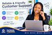 provide professional customer service and virtual assistance
