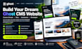 build ghost cms website ghost newsletter blog writer developer custom design