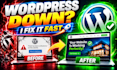 fix wordpress bugs, issues, and elementor errors
