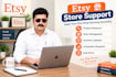 do etsy product listing and store management