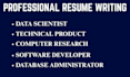 write a professional ats technology resume