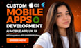 do mobile app development ios android app flutter react native ai app creation
