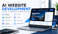 build a modern ai website with chatbot and ai integration