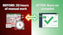 automate repetitive tasks and save 20 hours every week