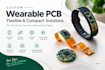 design custom wearable pcb, flexible pcb and wearable electronics