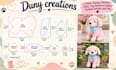 create custom sewing patterns for plush toys, stuffed animals and pets
