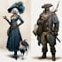 unique dnd character art and dnd character art