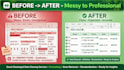 clean and fix your messy excel sheet