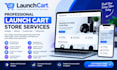 design a responsive launch cart store