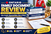 review ontario separation parenting and financial documents