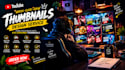 design high CTR youtube thumbnails