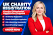 do UK cio charity registration and charity commission application support