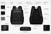 create bag tech pack for backpack, duffel bag and crossbody for bag production