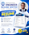 write a professional engineering resume and CV that is ats friendly