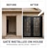 design cnc main gate jali window and partition with dxf file
