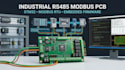 design industrial rs485 modbus control pcb with stm32 firmware