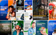 design professional social media posts