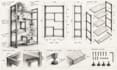 create technical assembly instructions and installation drawings