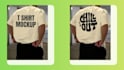 create an amazing t shirt mockup design