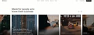 create a custom business web app