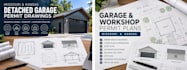 l draw missouri kansas detached garage workshop permit plans