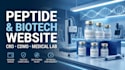 design peptide laboratory cro cdmo biotech medical website