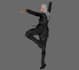 rigged 3d game character lowpoly 3d model, skeleton, elf, action figure, ue4,ue5