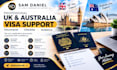 help with UK visa and australia visa application and  guidance