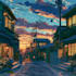 draw anime background, landscape illustrations