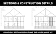 do autocad 2d floor plan drawing, architectural cad conversion, PDF to 3d dwg
