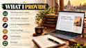 write SEO blog posts and engaging articles for your website