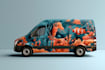 create a professional vehicle wrap and car graphics design