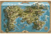 create detailed fantasy map illustration and cartography