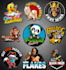 create unique animal, nft, mascot, cartoon character logo