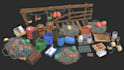 create unity 3d game environment, level design and game UI