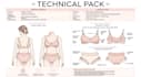 create professional fashion tech pack with cad