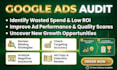 audit your google ads campaign and find wasted ad spend