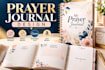 create christian prayer journal, prayer planner, and devotional journal workbook