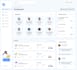 design dashboard, web app, CRM and admin panel UI