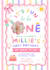 birthday invitation template first birthday editable canva