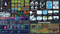 create pixel art tileset pixel character pixel for your game