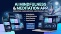 develop ai mindfulness affirmation guided meditation tracker yoga relaxation app