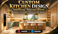 design your kitchen and create realistic 3d renders