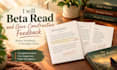 be your beta reader and give constructive feedback
