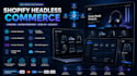 build shopify headless commerce, hydrogen storefront, shopify store checkout app